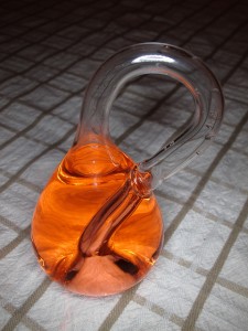 Klein bottle orange