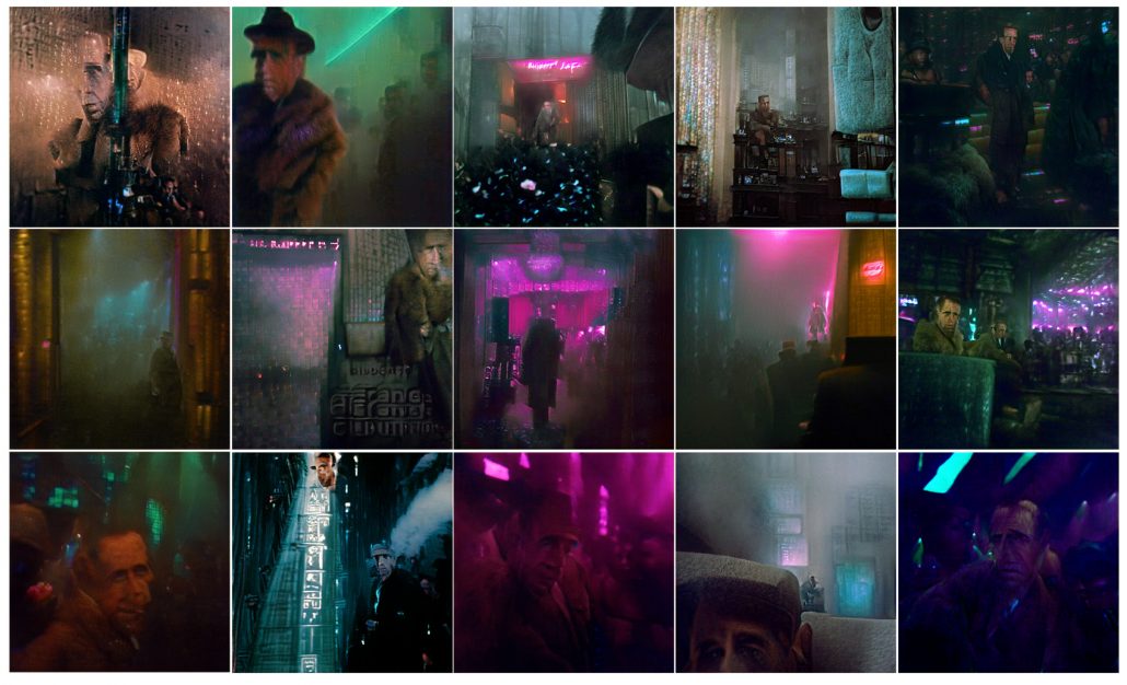 Humphrey Bogart in Blade Runner